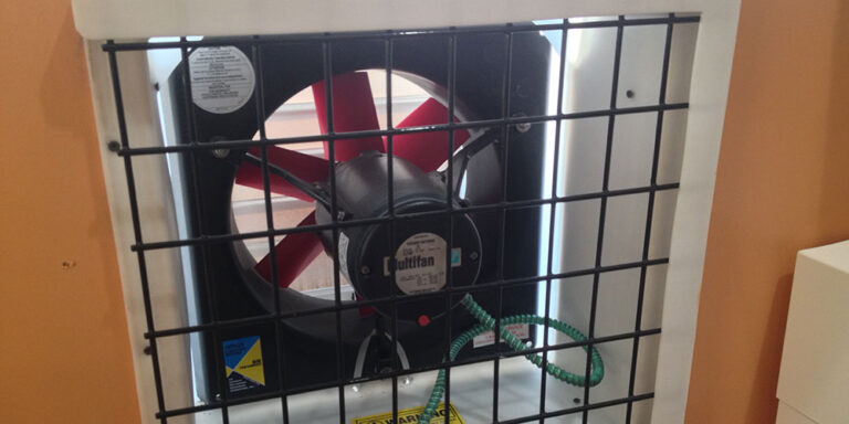 Safe-T-Op™ ventilation fan